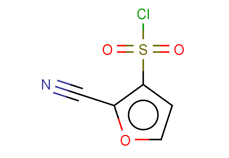 2-cyanofuran-3-sulfonyl chloride