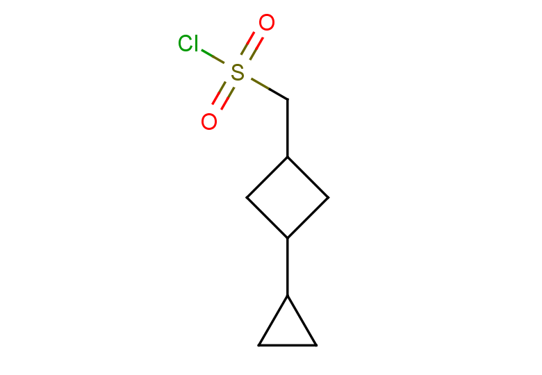 (3-cyclopropylcyclobutyl)methanesulfonyl chloride, Mixture of diastereomers