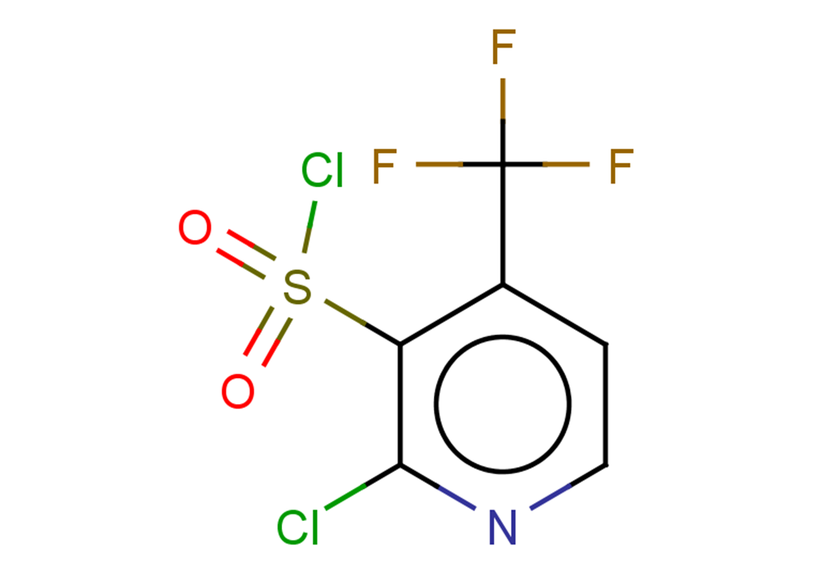 2-chloro-4-(trifluoromethyl)pyridine-3-sulfonyl chloride