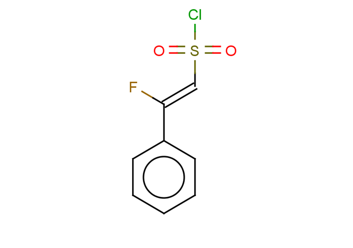 (Z)-2-fluoro-2-phenylethene-1-sulfonyl chloride