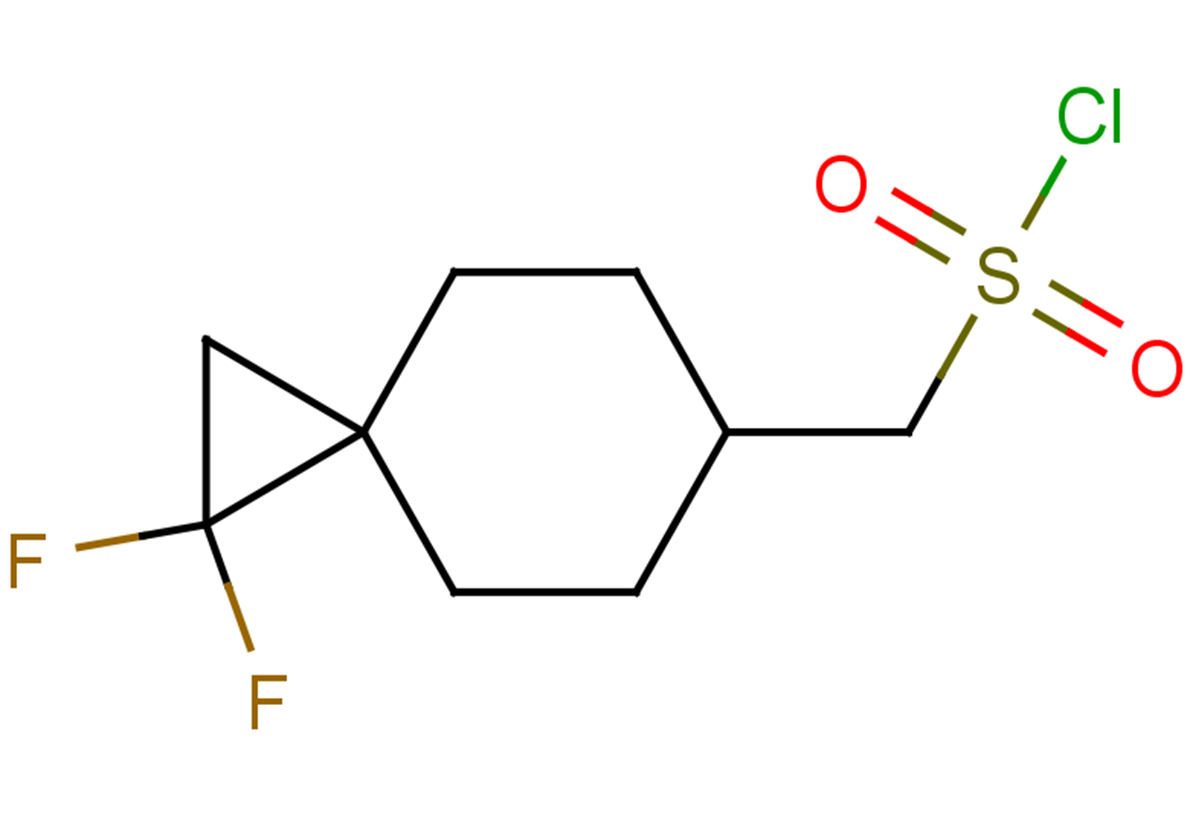 {1,1-difluorospiro[2.5]octan-6-yl}methanesulfonyl chloride
