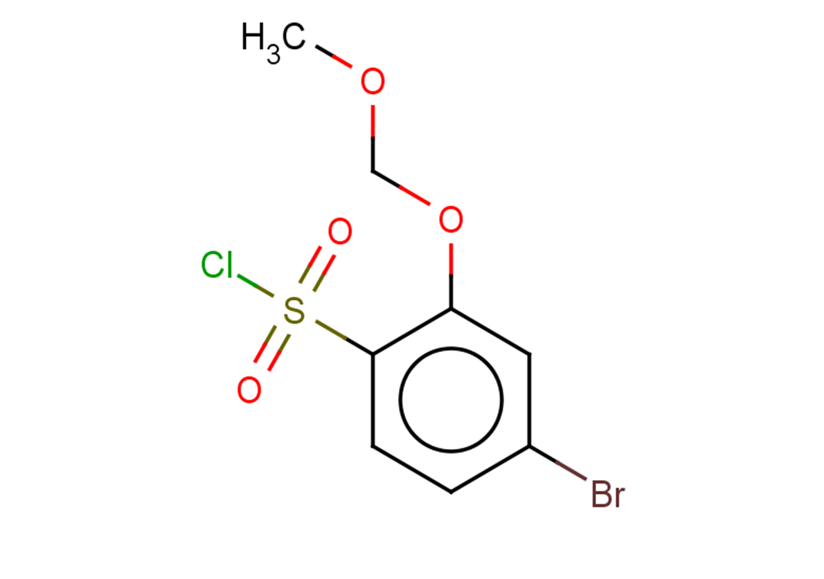 4-bromo-2-(methoxymethoxy)benzene-1-sulfonyl chloride