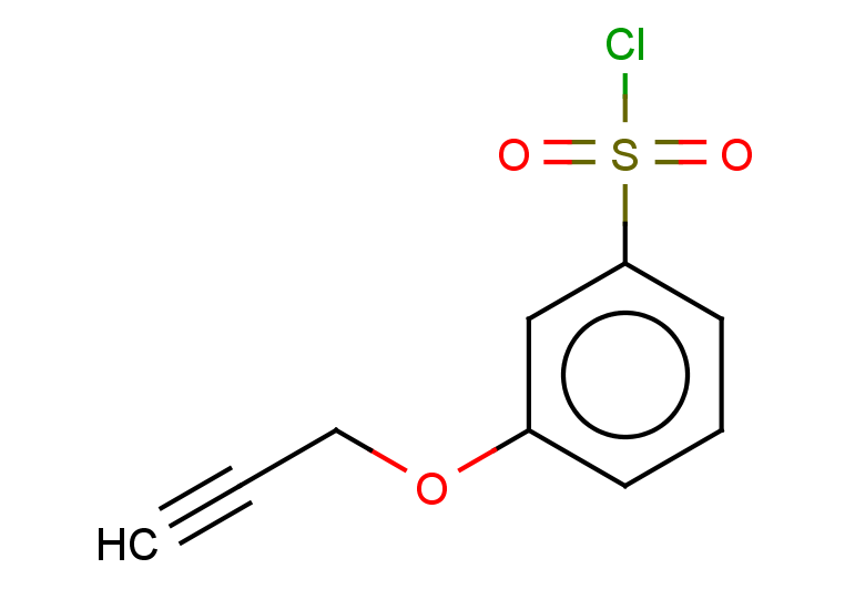 3-(prop-2-yn-1-yloxy)benzene-1-sulfonyl chloride
