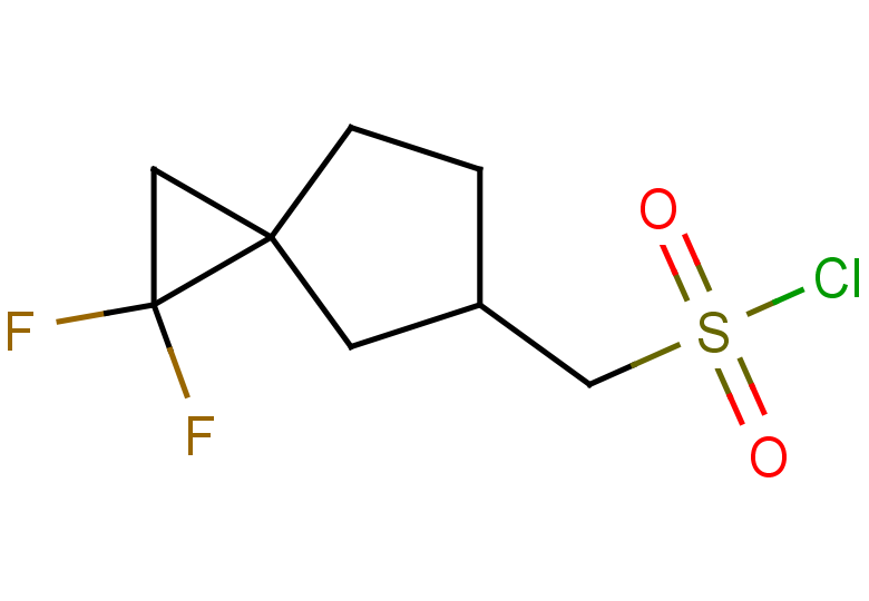 {1,1-difluorospiro[2.4]heptan-5-yl}methanesulfonyl chloride, Mixture of diastereomers