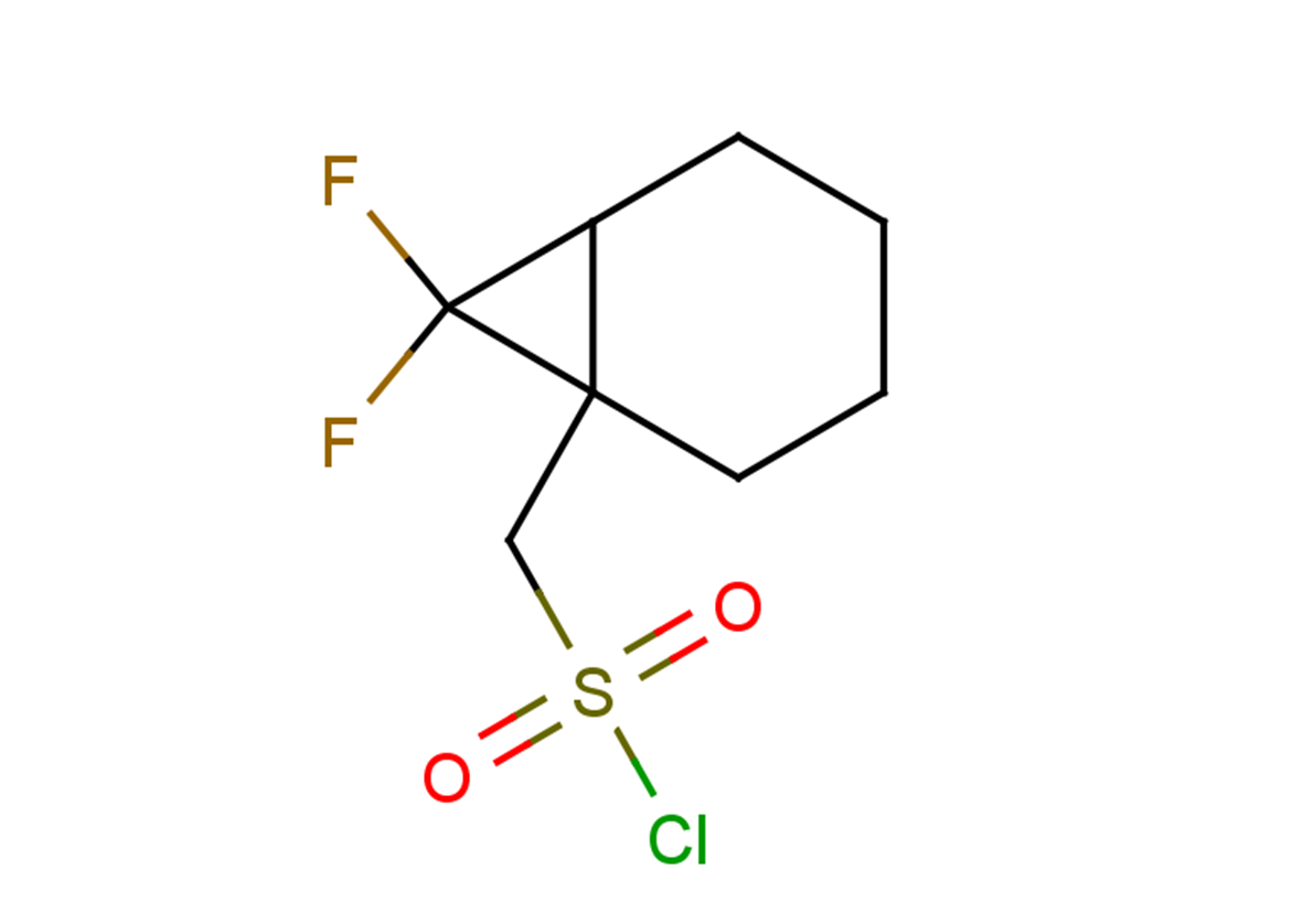 {7,7-difluorobicyclo[4.1.0]heptan-1-yl}methanesulfonyl chloride