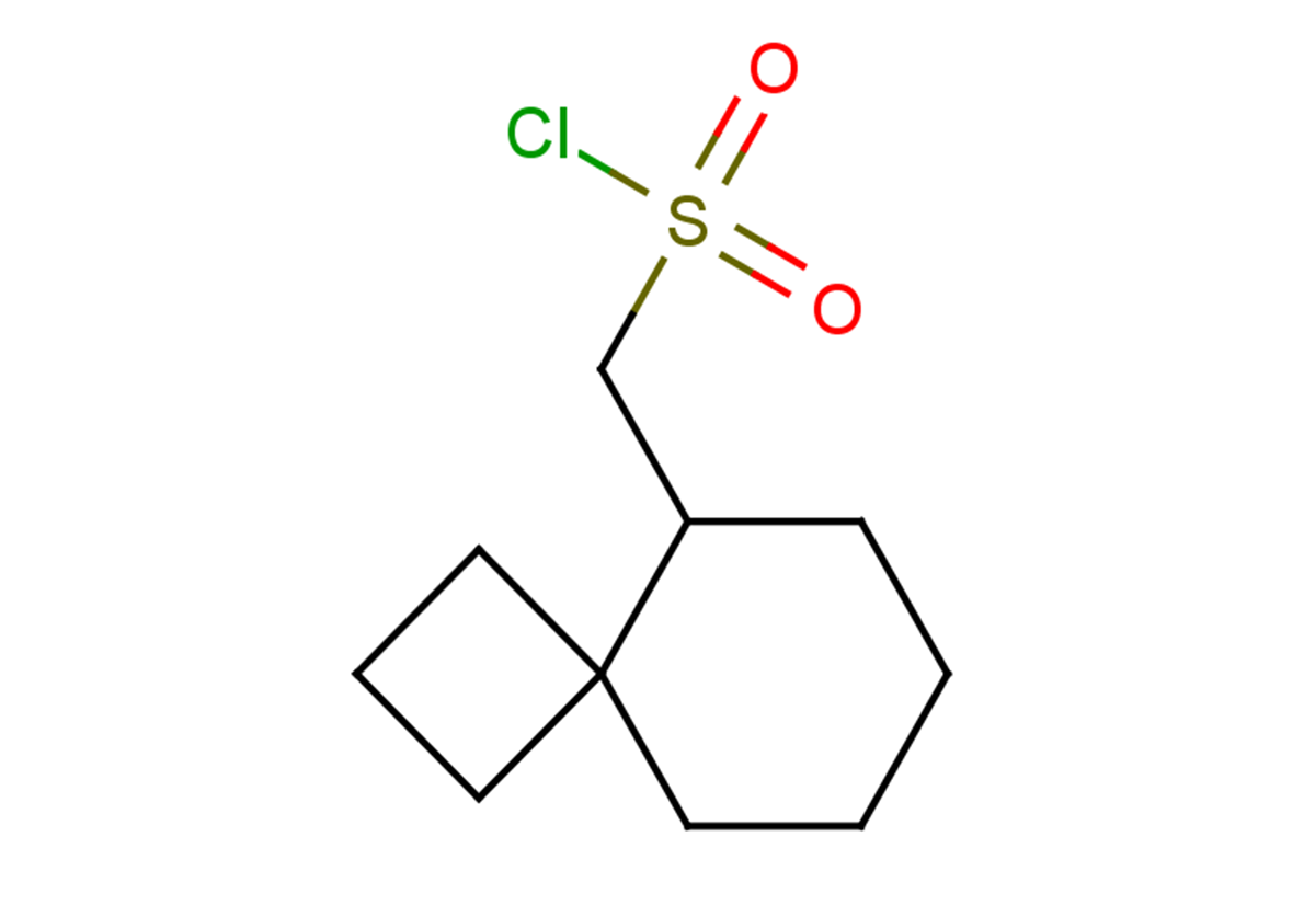 {spiro[3.5]nonan-5-yl}methanesulfonyl chloride