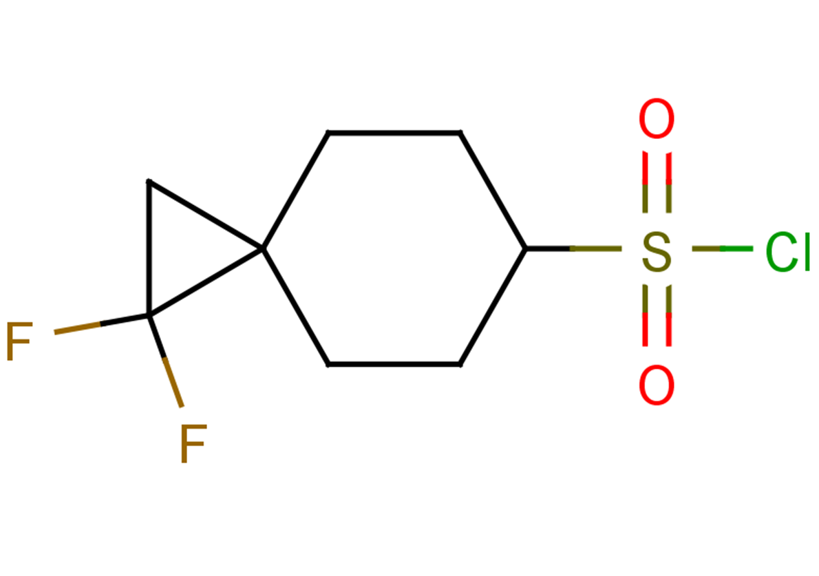 1,1-difluorospiro[2.5]octane-6-sulfonyl chloride