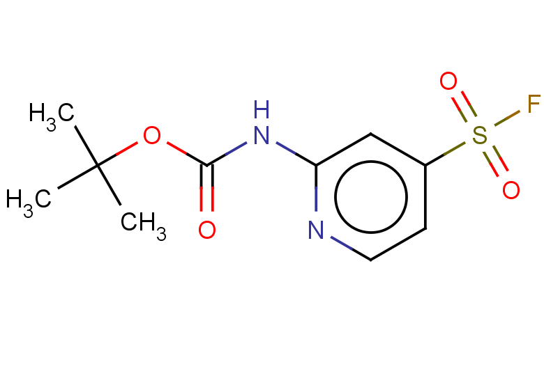 tert-butyl N-[4-(fluorosulfonyl)pyridin-2-yl]carbamate