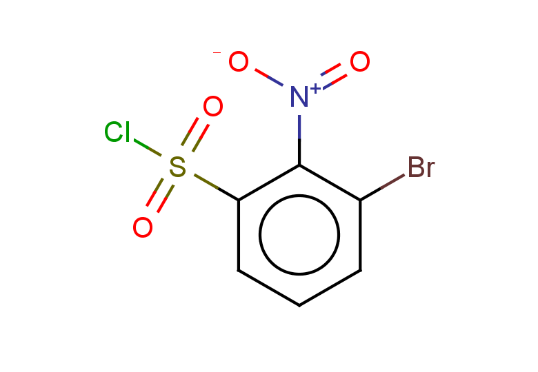 3-bromo-2-nitrobenzene-1-sulfonyl chloride