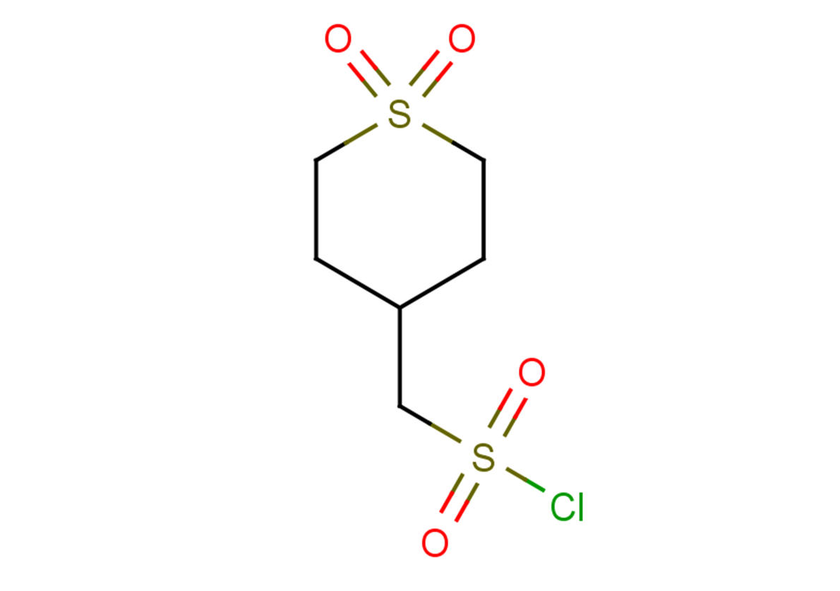 (1,1-dioxo-1lambda6-thian-4-yl)methanesulfonyl chloride