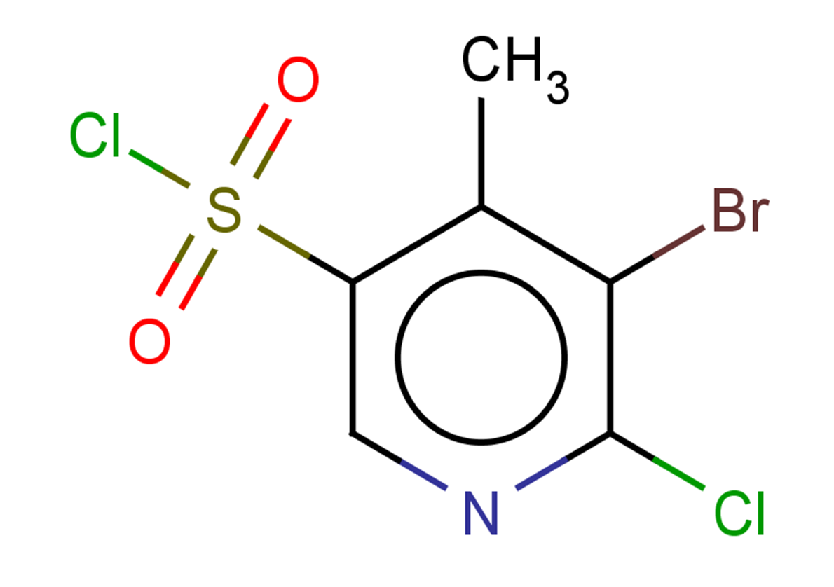 5-bromo-6-chloro-4-methylpyridine-3-sulfonyl chloride