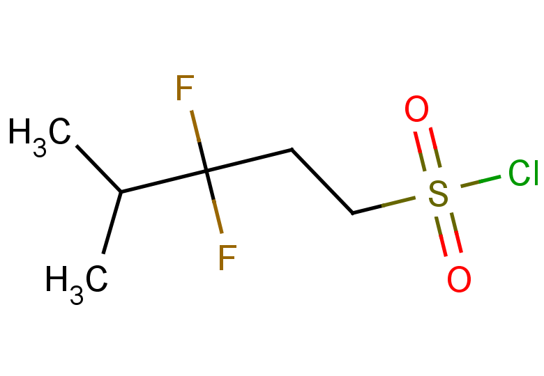 3,3-difluoro-4-methylpentane-1-sulfonyl chloride