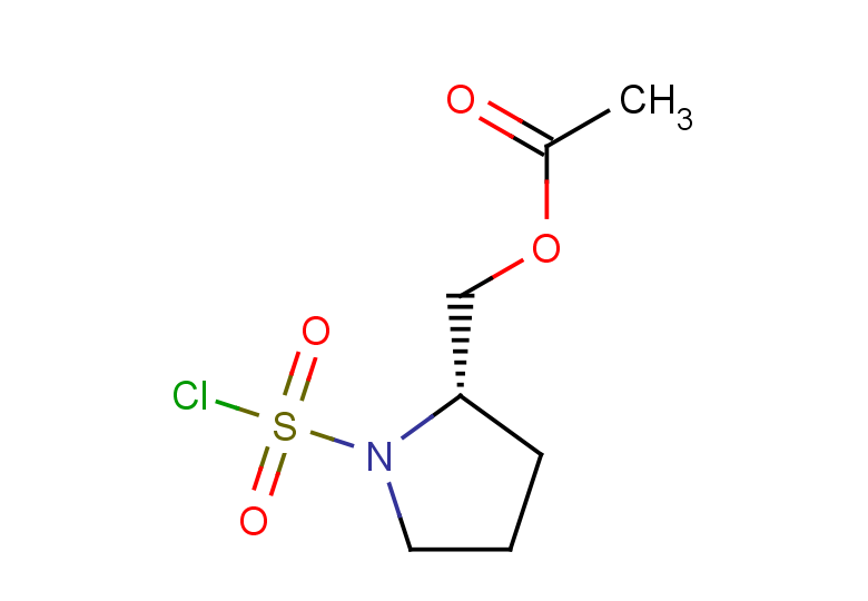 [(2S)-1-(chlorosulfonyl)pyrrolidin-2-yl]methyl acetate