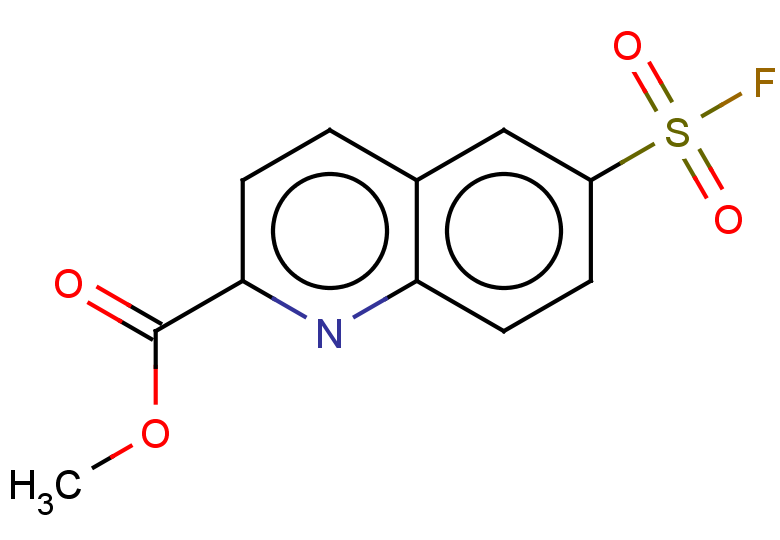 methyl 6-(fluorosulfonyl)quinoline-2-carboxylate
