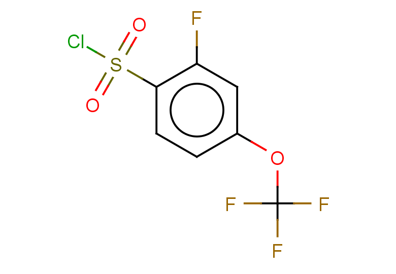 2-fluoro-4-(trifluoromethoxy)benzene-1-sulfonyl chloride