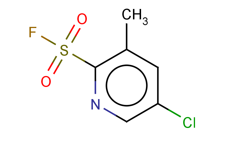 5-chloro-3-methylpyridine-2-sulfonyl fluoride