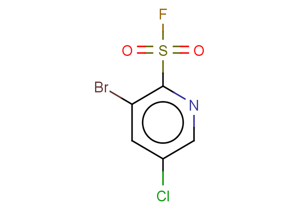 3-bromo-5-chloropyridine-2-sulfonyl fluoride