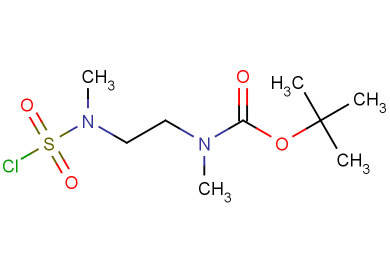 tert-butyl N-{2-[(chlorosulfonyl)(methyl)amino]ethyl}-N-methylcarbamate