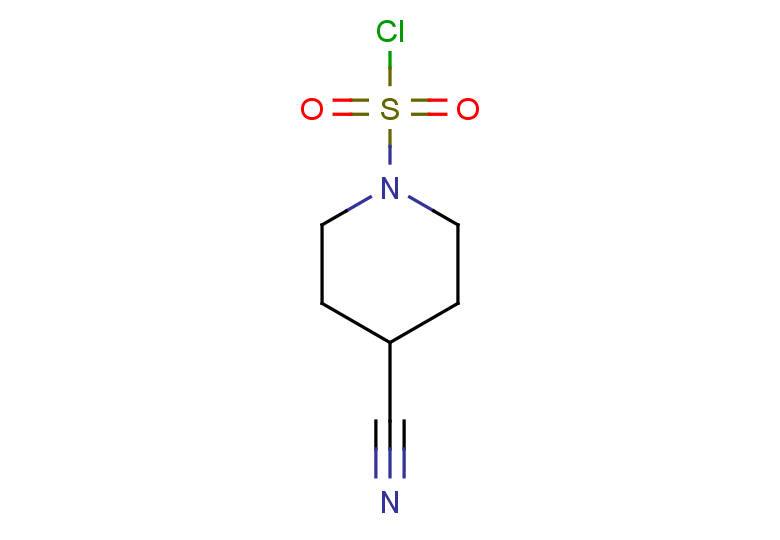 4-cyanopiperidine-1-sulfonyl chloride
