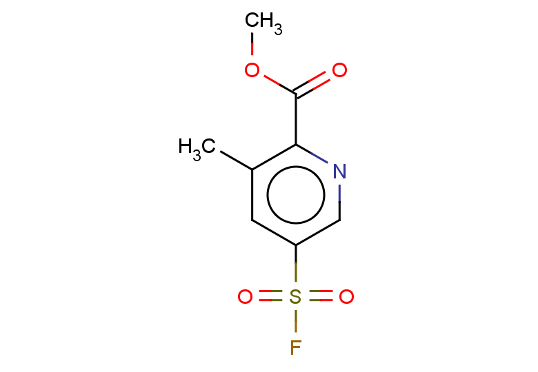 methyl 5-(fluorosulfonyl)-3-methylpyridine-2-carboxylate