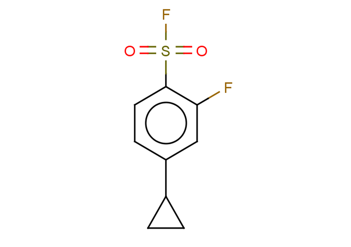 4-cyclopropyl-2-fluorobenzene-1-sulfonyl fluoride