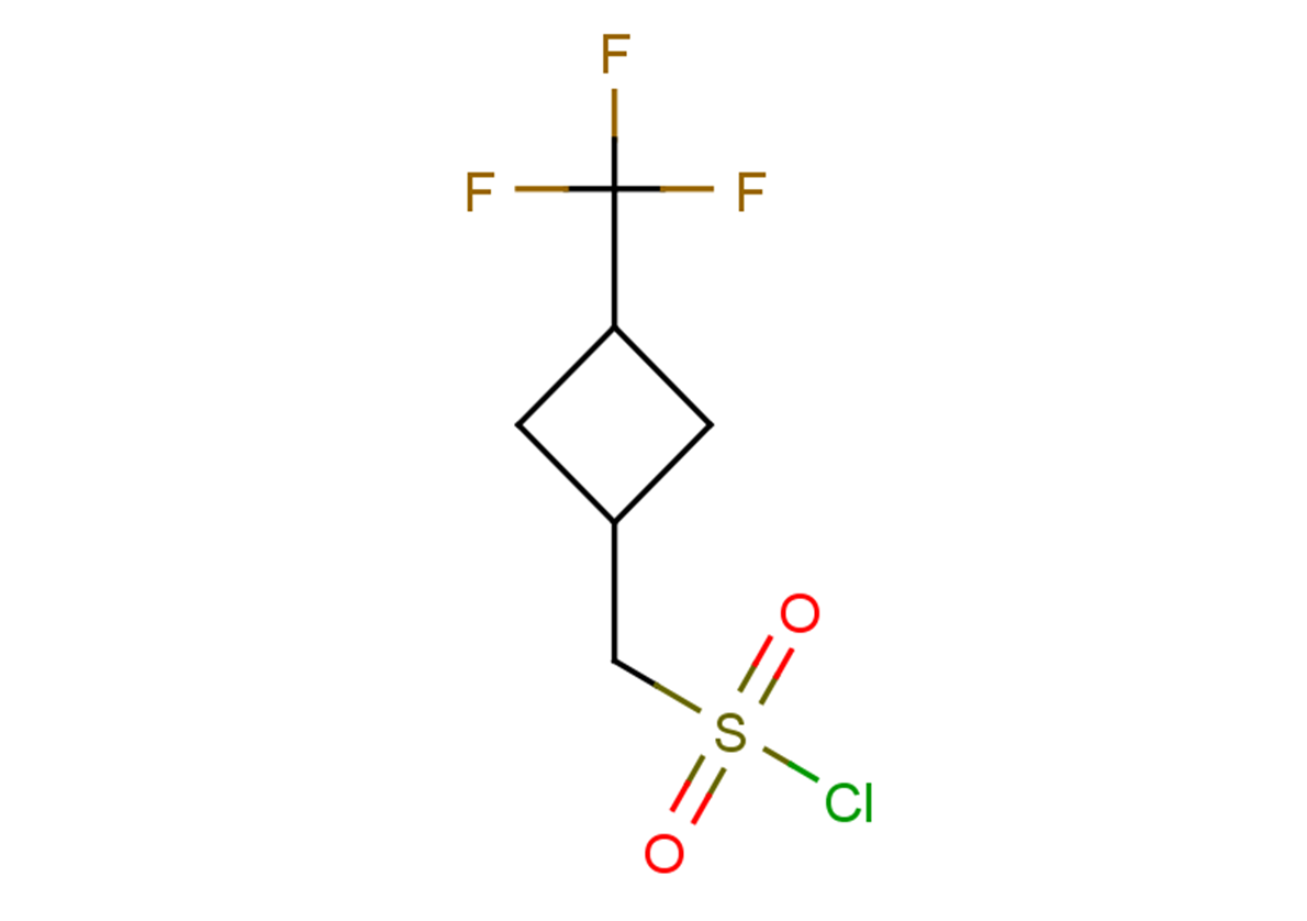 [3-(trifluoromethyl)cyclobutyl]methanesulfonyl chloride, Mixture of diastereomers