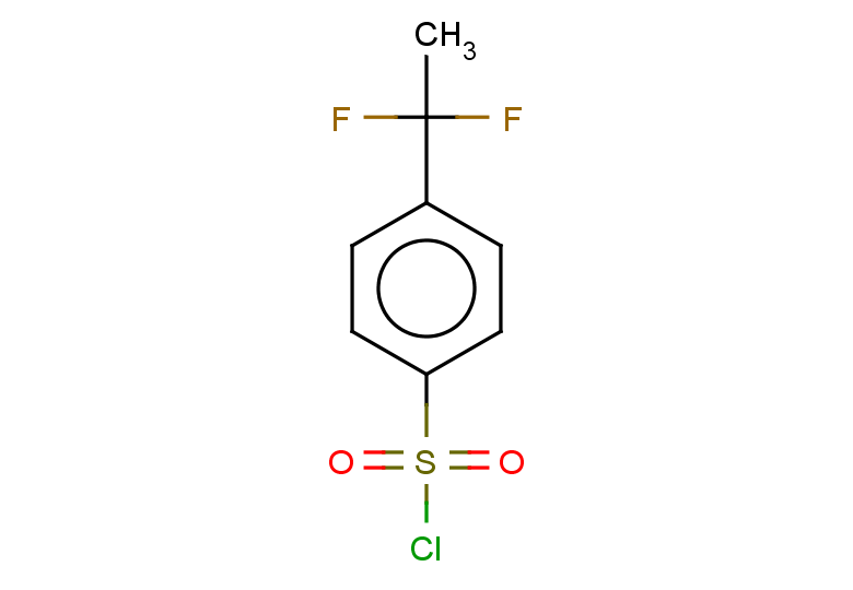 4-(1,1-difluoroethyl)benzene-1-sulfonyl chloride