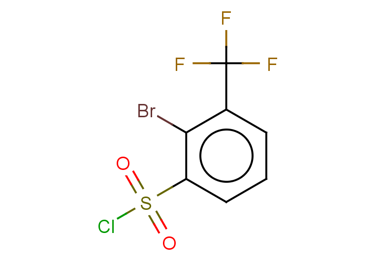 2-bromo-3-(trifluoromethyl)benzene-1-sulfonyl chloride