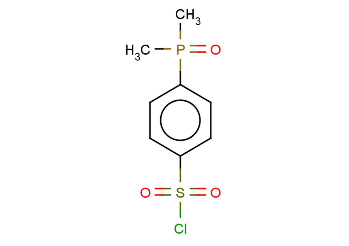 4-(dimethylphosphoryl)benzene-1-sulfonyl chloride
