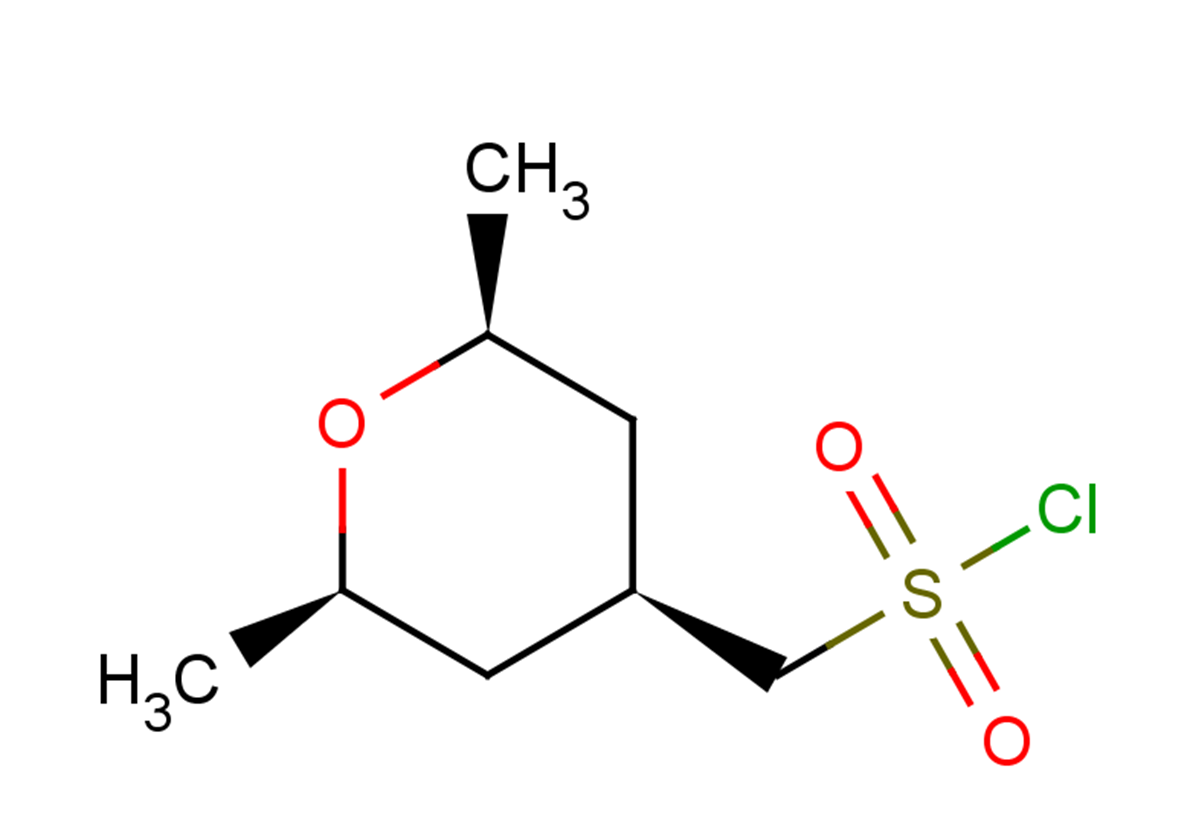 Rac-[(2R,4r,6S)-2,6-dimethyloxan-4-yl]methanesulfonyl chloride