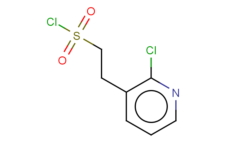 2-(2-chloropyridin-3-yl)ethane-1-sulfonyl chloride