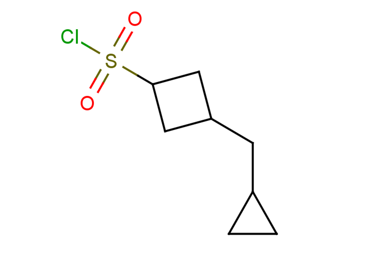 3-(cyclopropylmethyl)cyclobutane-1-sulfonyl chloride, Mixture of diastereomers