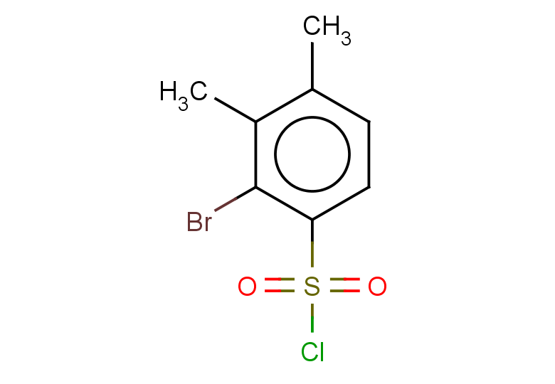 2-bromo-3,4-dimethylbenzene-1-sulfonyl chloride
