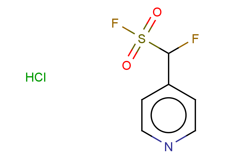 fluoro(pyridin-4-yl)methanesulfonyl fluoride hydrochloride