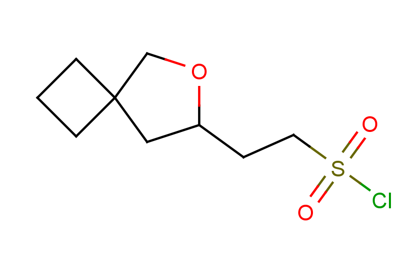 2-{6-oxaspiro[3.4]octan-7-yl}ethane-1-sulfonyl chloride