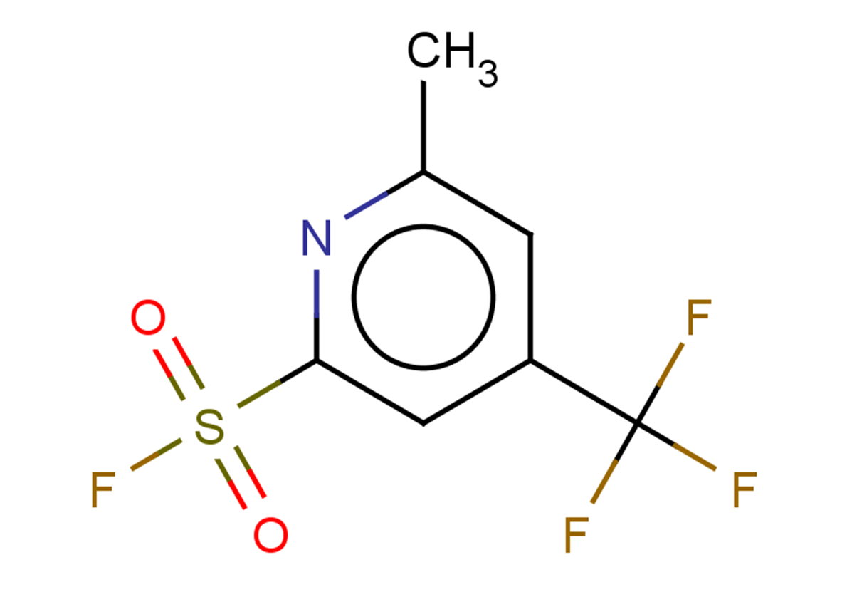 6-methyl-4-(trifluoromethyl)pyridine-2-sulfonyl fluoride