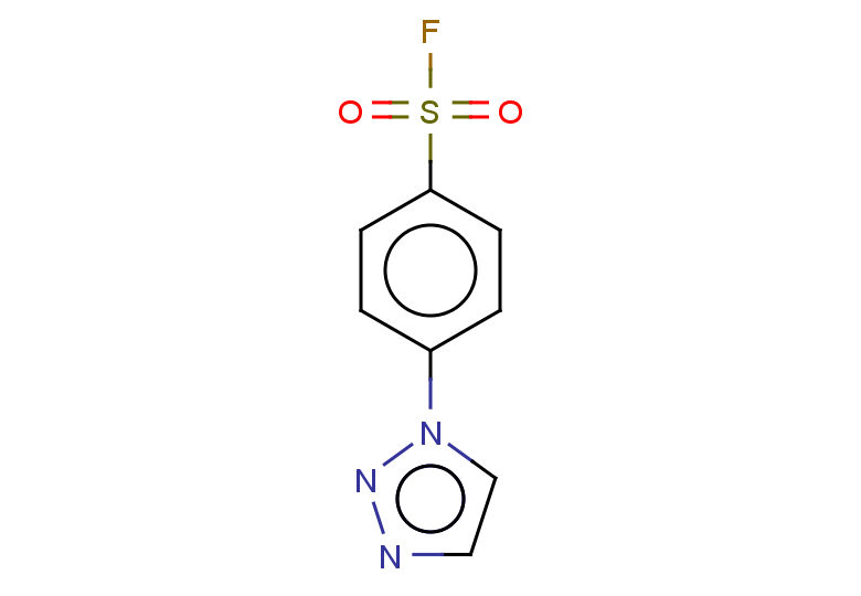 4-(1H-1,2,3-triazol-1-yl)benzene-1-sulfonyl fluoride