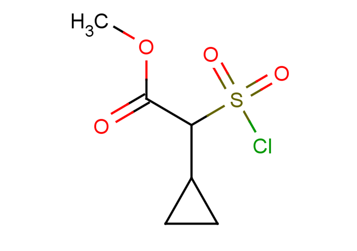methyl 2-cyclopropyl-2-sulfoacetate