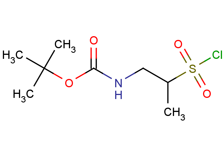 tert-butyl N-[2-(chlorosulfonyl)propyl]carbamate