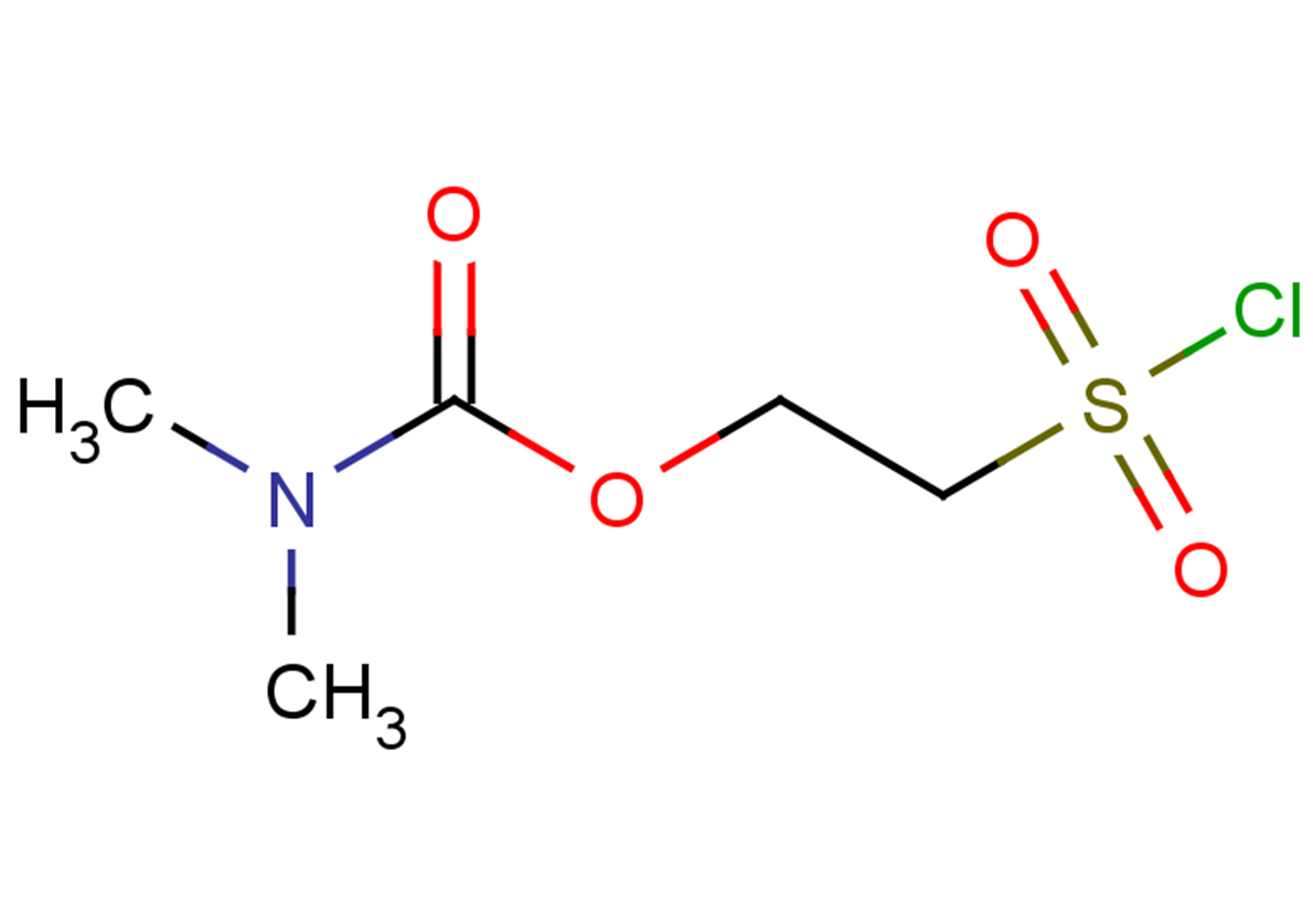 2-(chlorosulfonyl)ethyl N,N-dimethylcarbamate