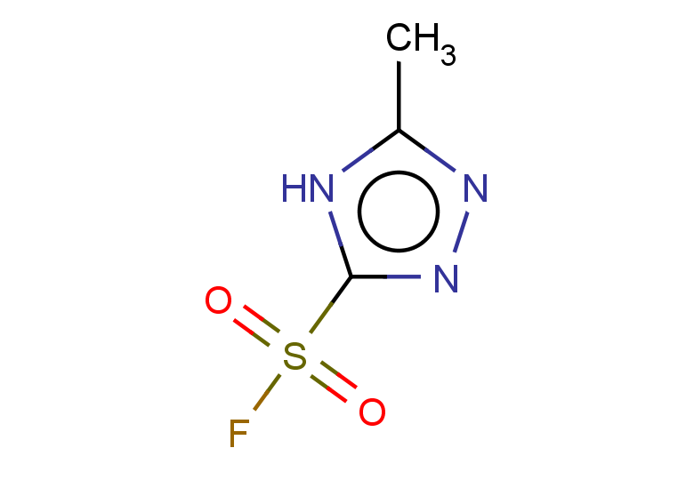 5-methyl-4H-1,2,4-triazole-3-sulfonyl fluoride