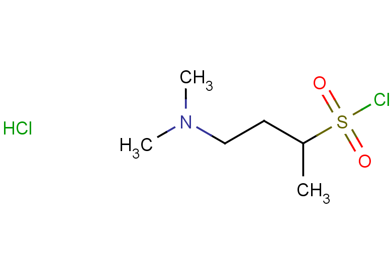 4-(dimethylamino)butane-2-sulfonyl chloride hydrochloride