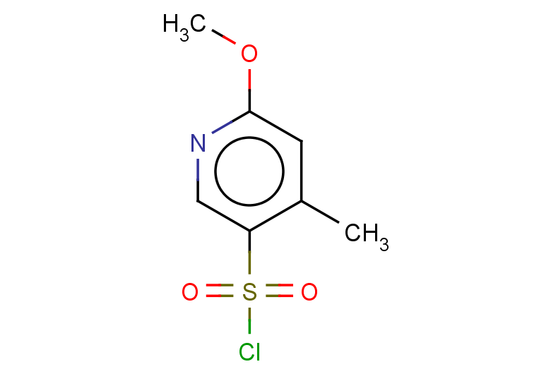 6-methoxy-4-methylpyridine-3-sulfonyl chloride