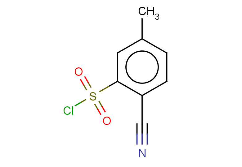 2-cyano-5-methylbenzene-1-sulfonyl chloride