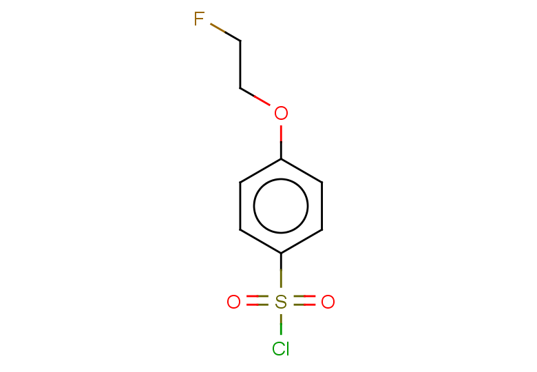 4-(2-fluoroethoxy)benzene-1-sulfonyl chloride