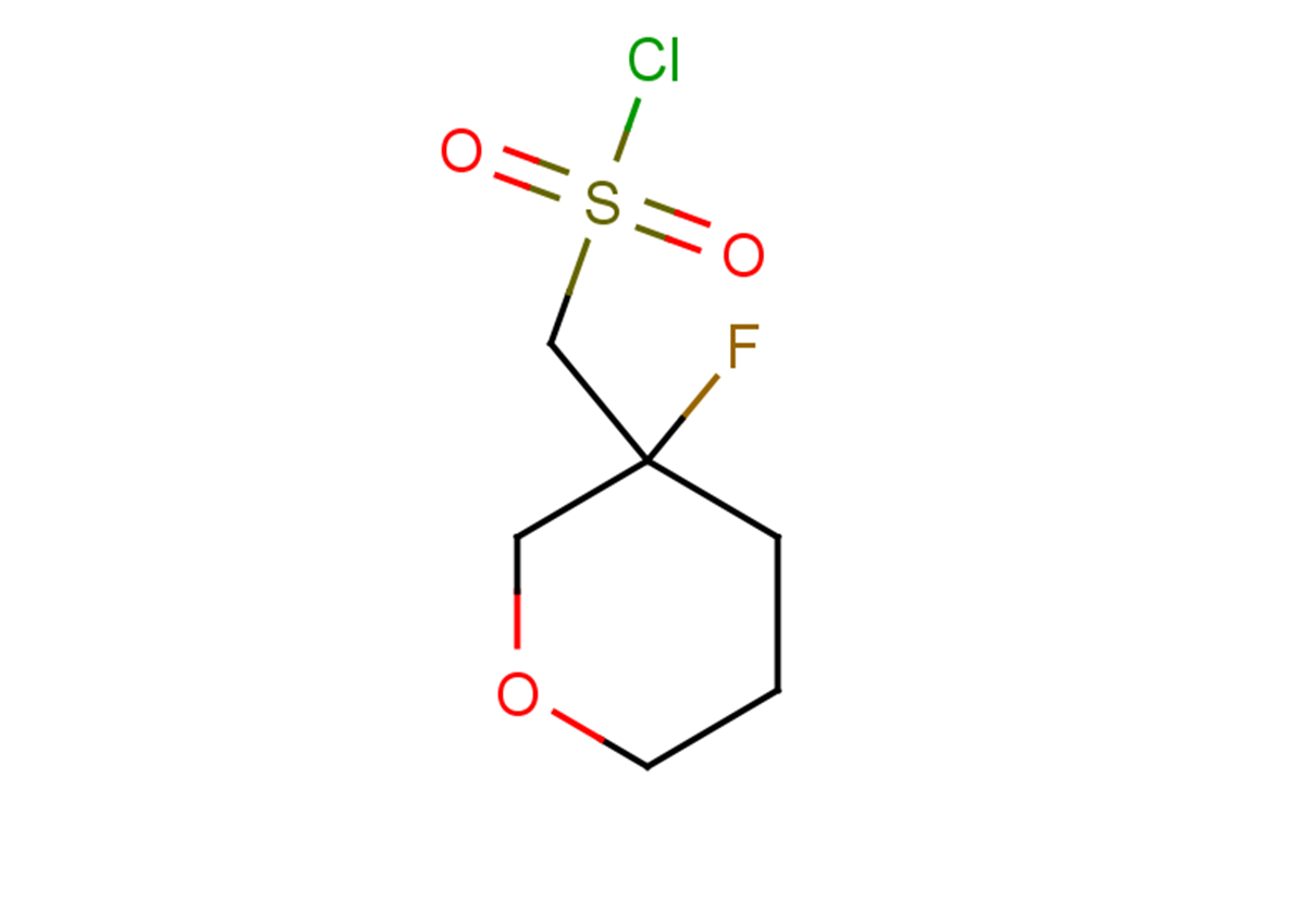 (3-fluorooxan-3-yl)methanesulfonyl chloride