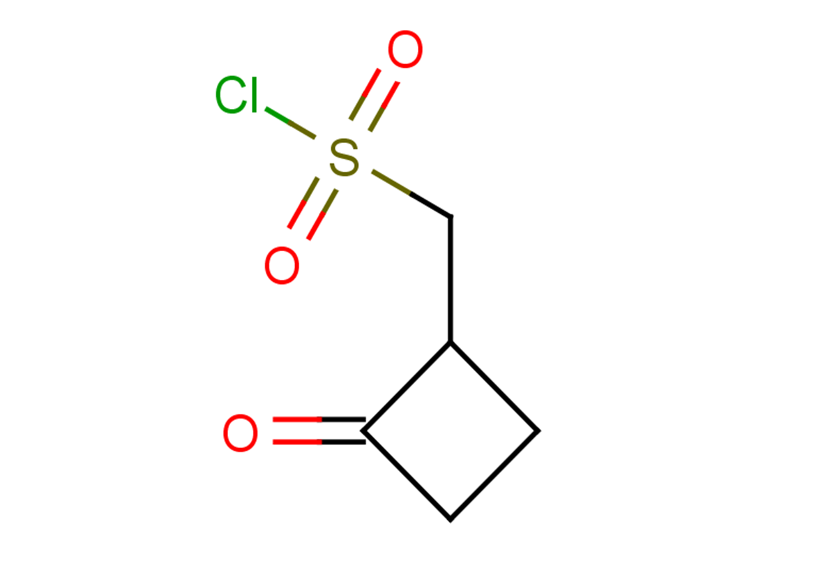 (2-oxocyclobutyl)methanesulfonyl chloride