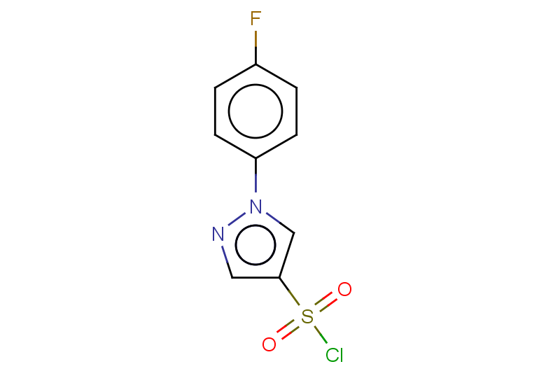 1-(4-fluorophenyl)-1H-pyrazole-4-sulfonyl chloride