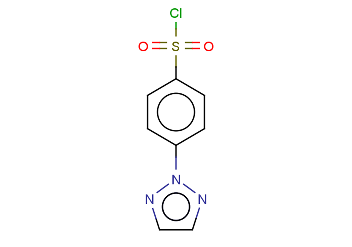 4-(2H-1,2,3-triazol-2-yl)benzene-1-sulfonyl chloride