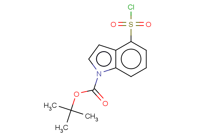 tert-butyl 4-(chlorosulfonyl)-1H-indole-1-carboxylate